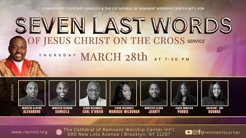 The 7 Last Words from the Cross Service